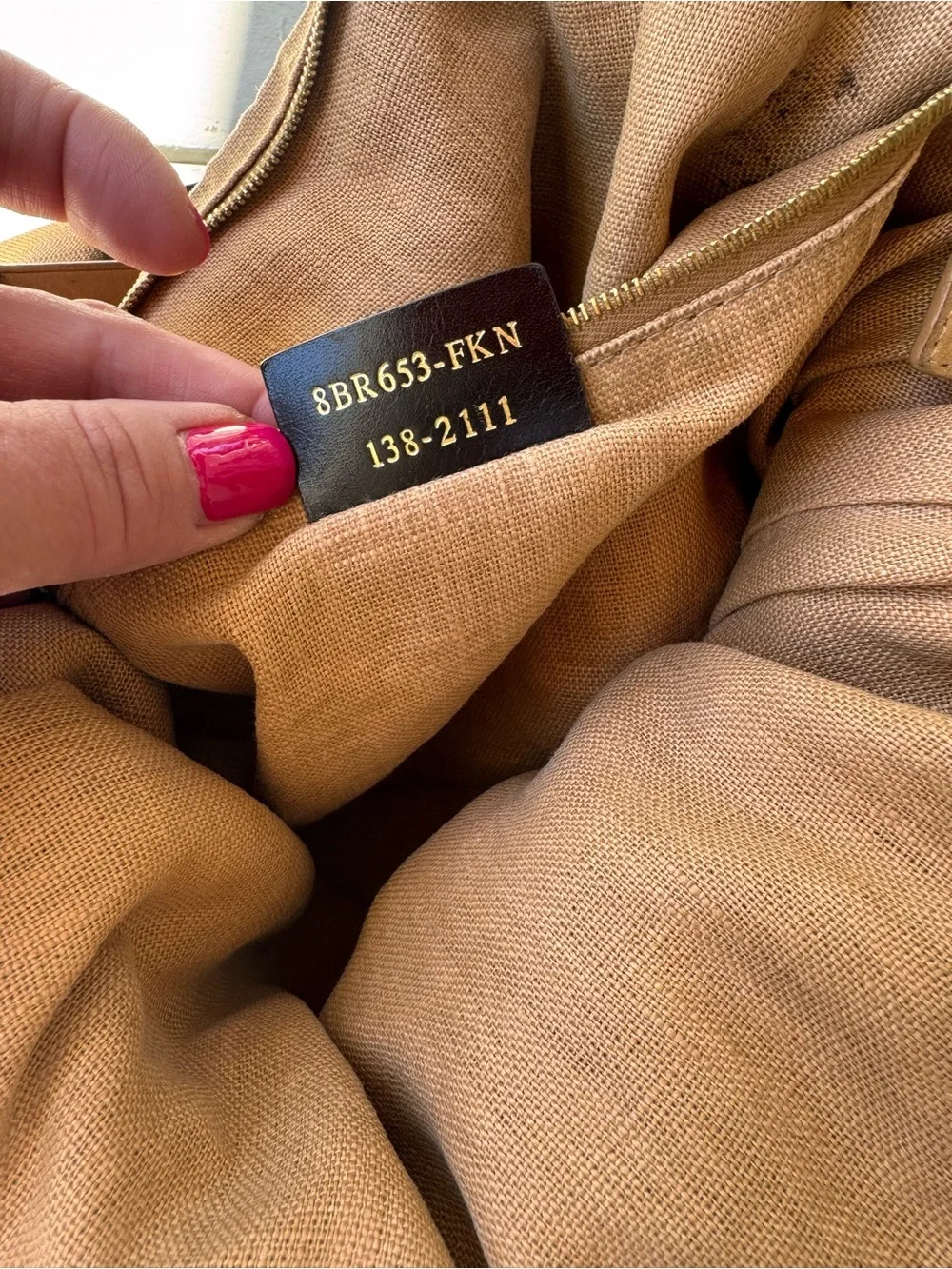 Fendi Brown and Black Striped Hobo Bag - Picture 6 of 15